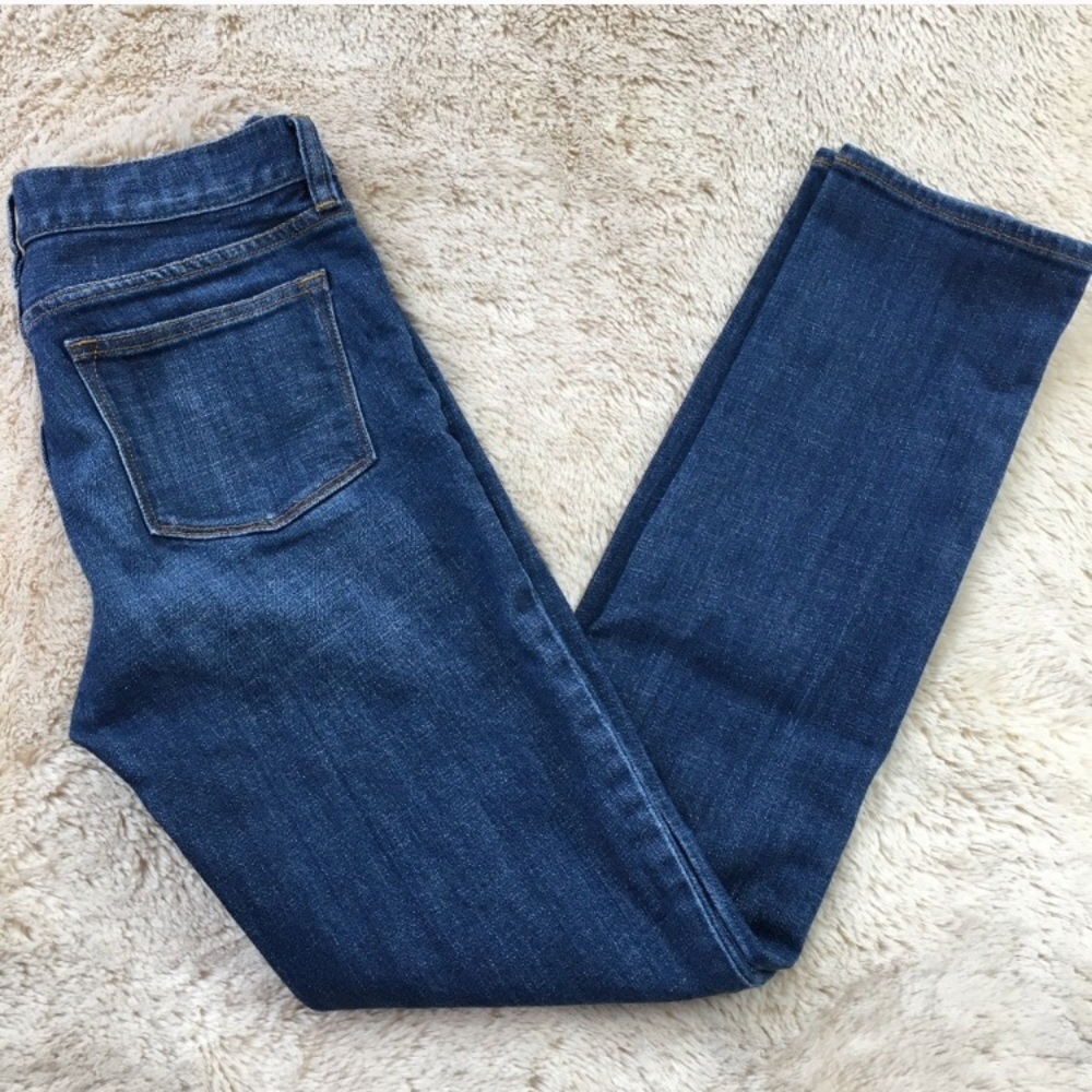 J Crew Toothpick Skinny Jeans 26